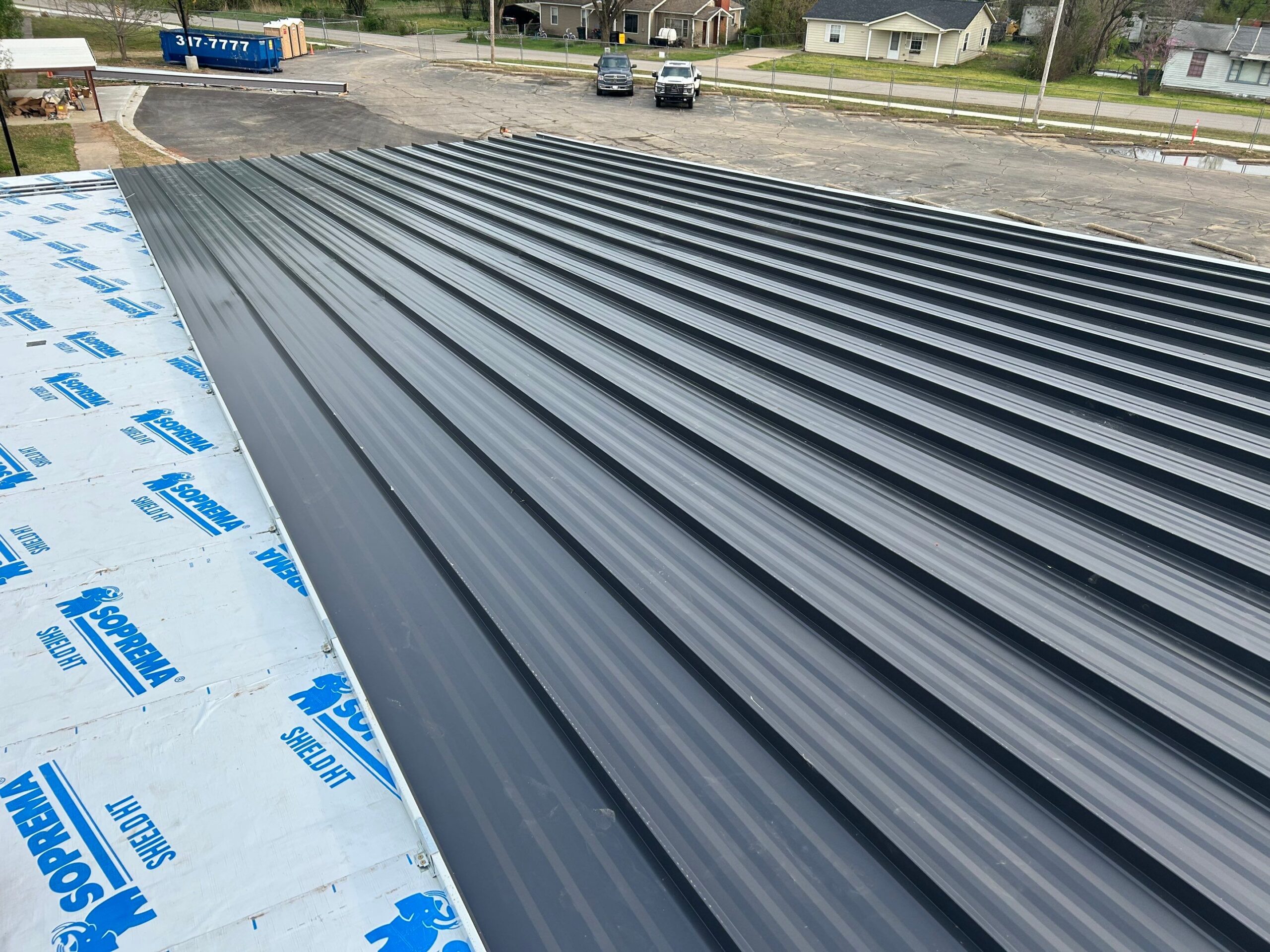 Prestige Roofing commercial roofing project in Coweta, OK for Coweta Public Schools - Mission Intermediate Grade Center